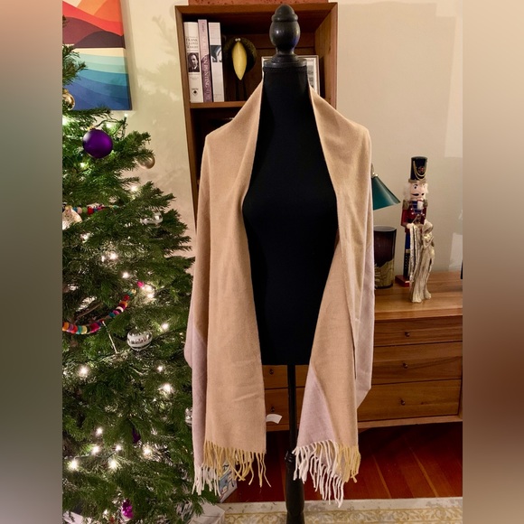 Two-tone Pashmina Scarf Shawl Wrap - Picture 1 of 6